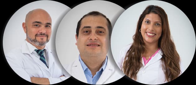 Profesionales del laboratorio